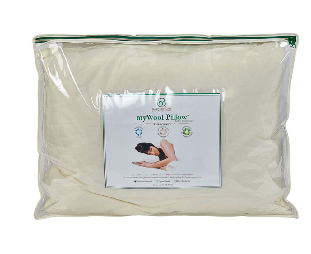 Sleep & Beyond myWool® Pillow