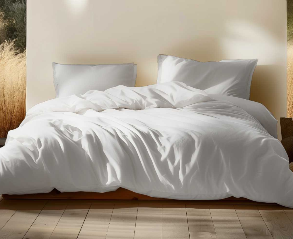 Sleep & Beyond 100% Organic Cotton Percale Sheet Set