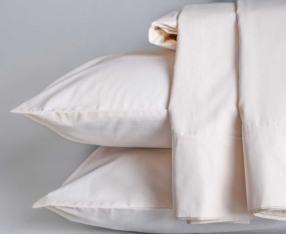 Sleep & Beyond 100% Organic Cotton Percale Sheet Set